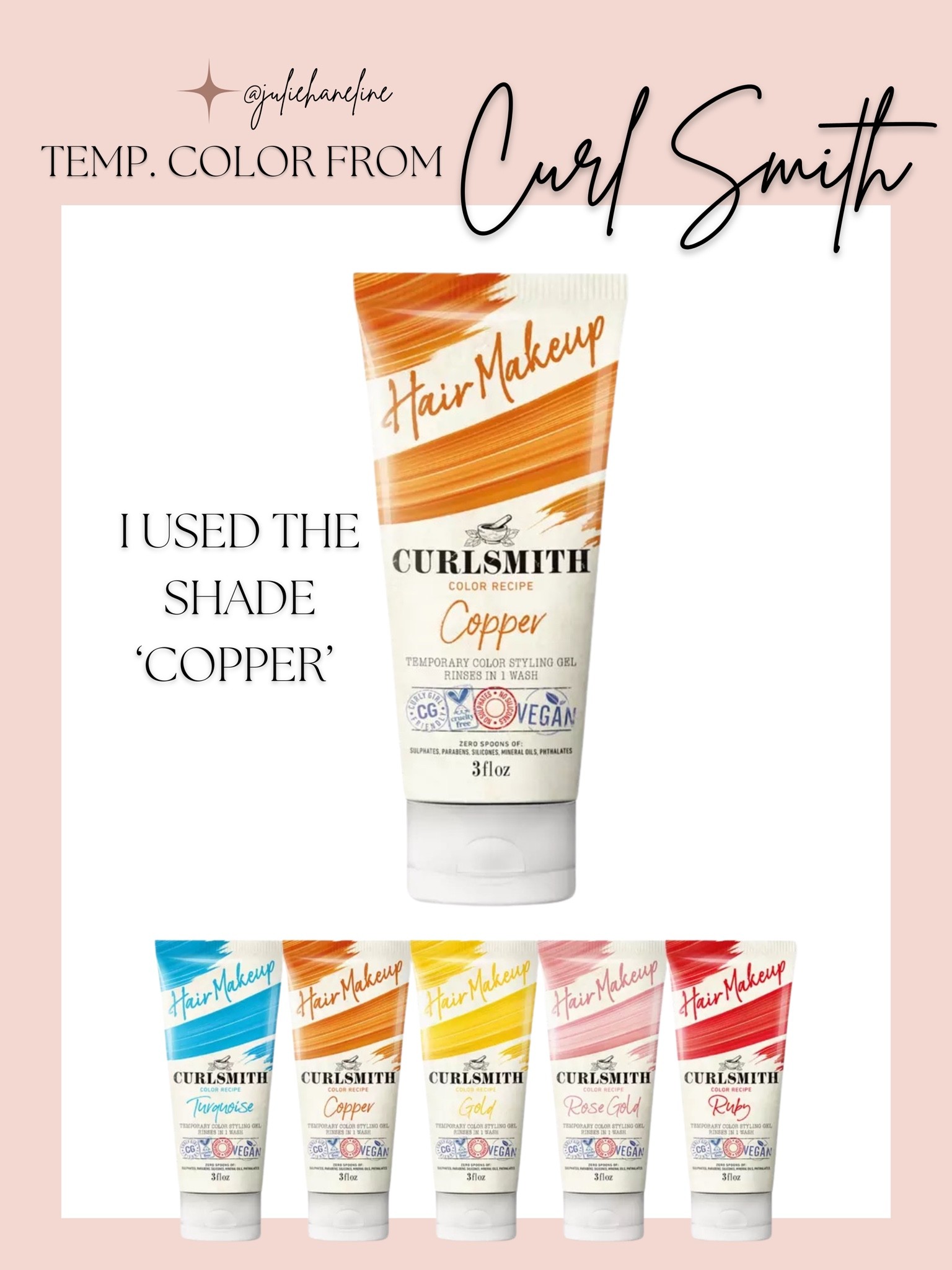 LOVE this temporary color from Curlsmith that I got from Ulta! It’s a colored styling gel that washes out in 1 wash! Game changer! #curlsmith #hair #haircare #haircolor #gel #ulta #beauty

#LTKunder50 #LTKbeauty #LTKSeasonal