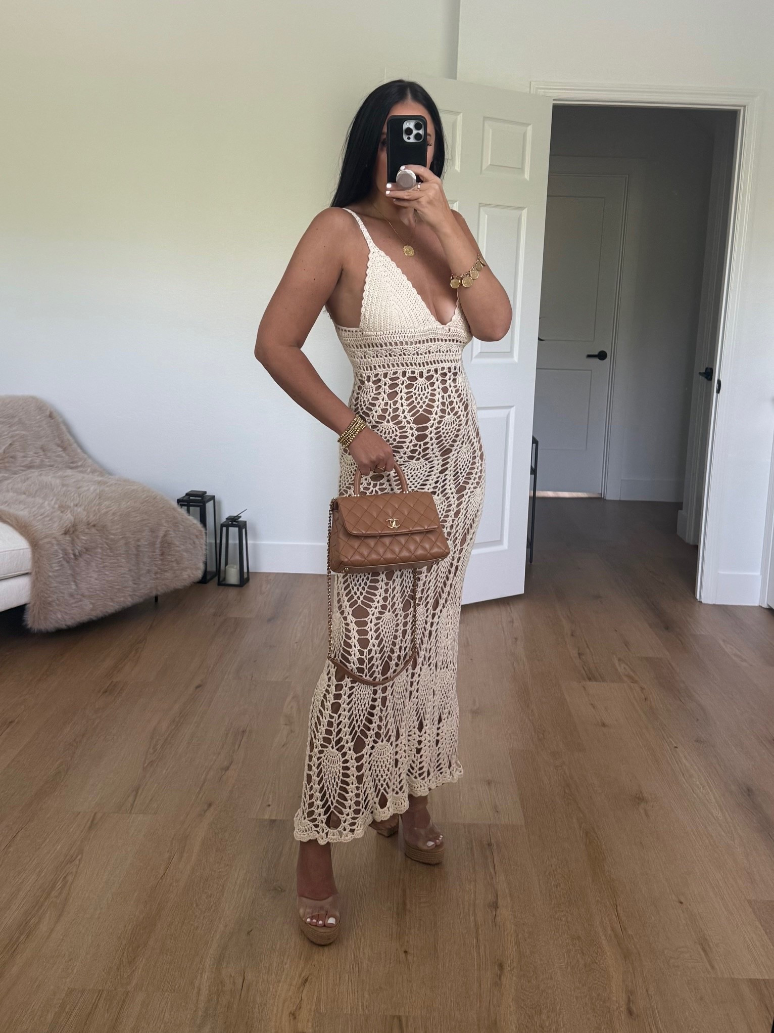 Great Escape Crochet Maxi Dress
