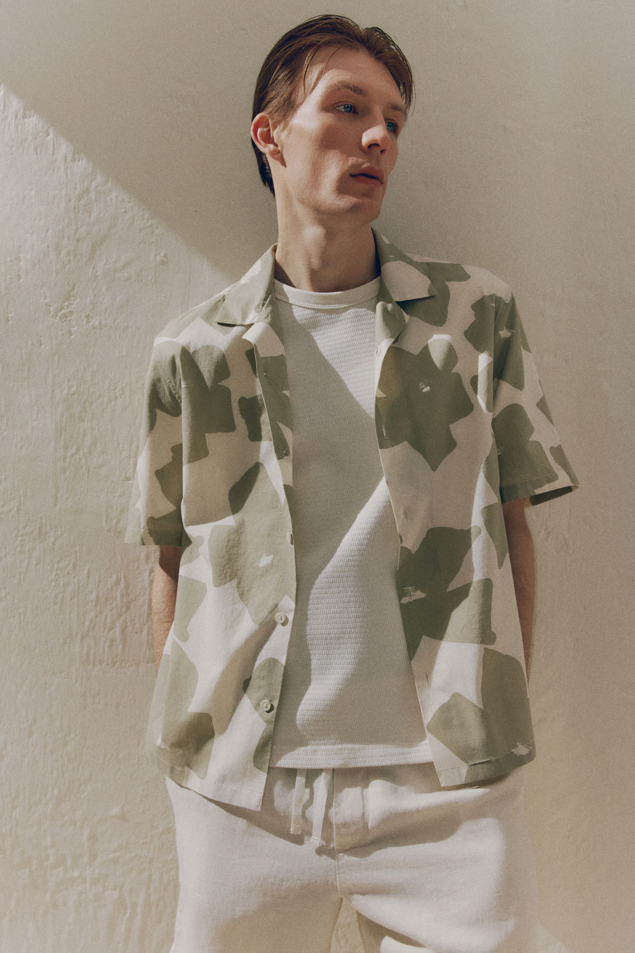 Regular-Fit Cotton Resort Shirt | H&M (US + CA)