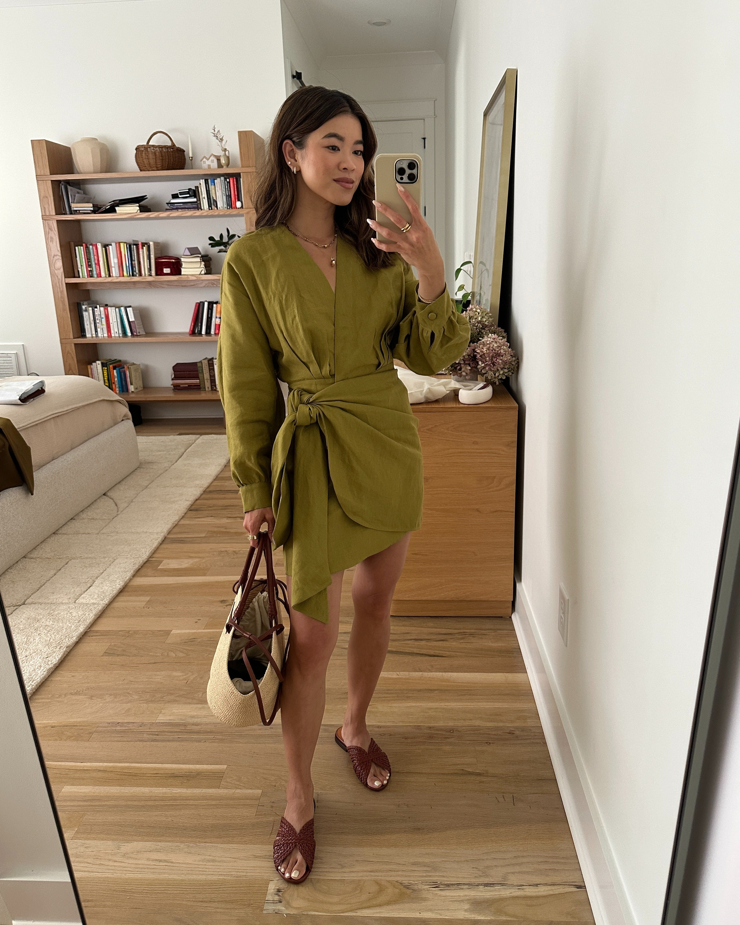 I love this color green for the summer! @SEZANE makes the best dresses for warm weather.

Wearing the Alice Dress - Size 2 in Golden Olive.

petite fashion, get dressed with me, outfit inspiration, ootd, nashville outfit, Nashville influencer, petite style, vacation style, casual outfits, mom style, petite dress, spring outfits, spring outfit info, spring dress, spring outfit idea, summer dress, Sezane dress, spring shoes, vacation dress, casual dress, linen dress, short dress, green dress, petite linen dress 

 

#LTKPetite #LTKSeasonal #LTKTravel