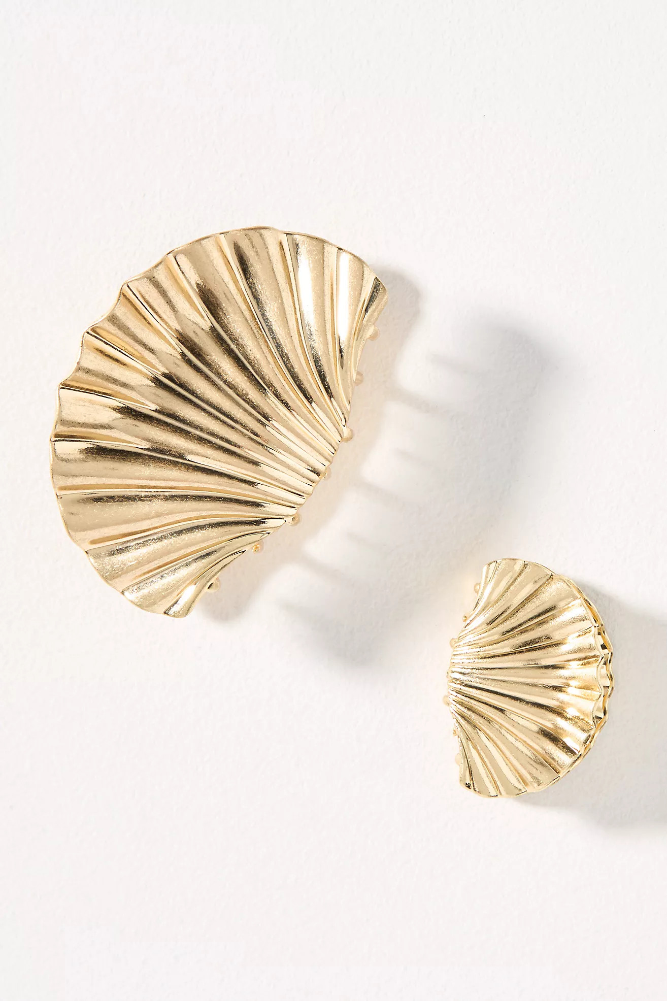 Shell Hair Claw Clips, Set of 2 | Anthropologie (US)