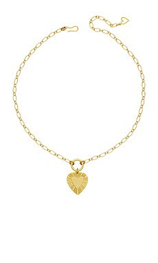 Brinker + Eliza Mini The Best Is Yet To Come Necklace in Gold from Revolve.com | Revolve Clothing (Global)