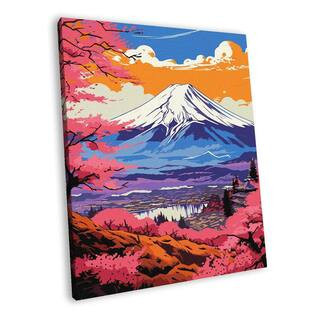 Ideyka Magical Fuji Painting by Numbers Kit | 11.81*15.75 in | Michaels® | Michaels Stores