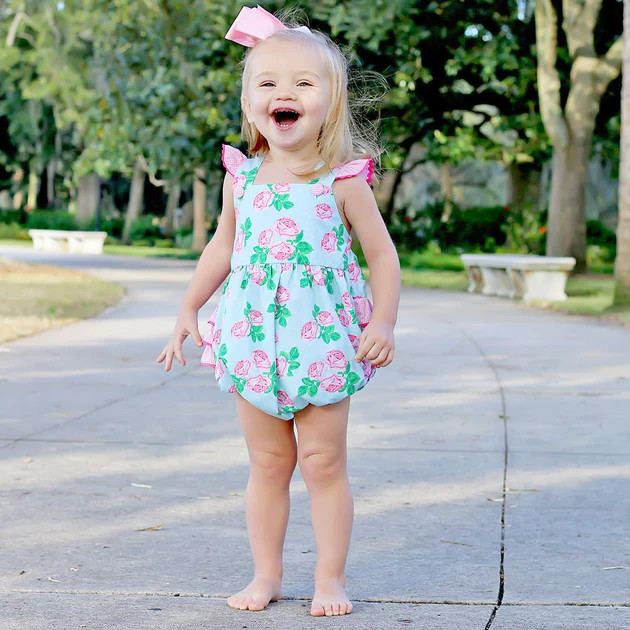 Vintage Blooms Ruffle Bubble | Classic Whimsy