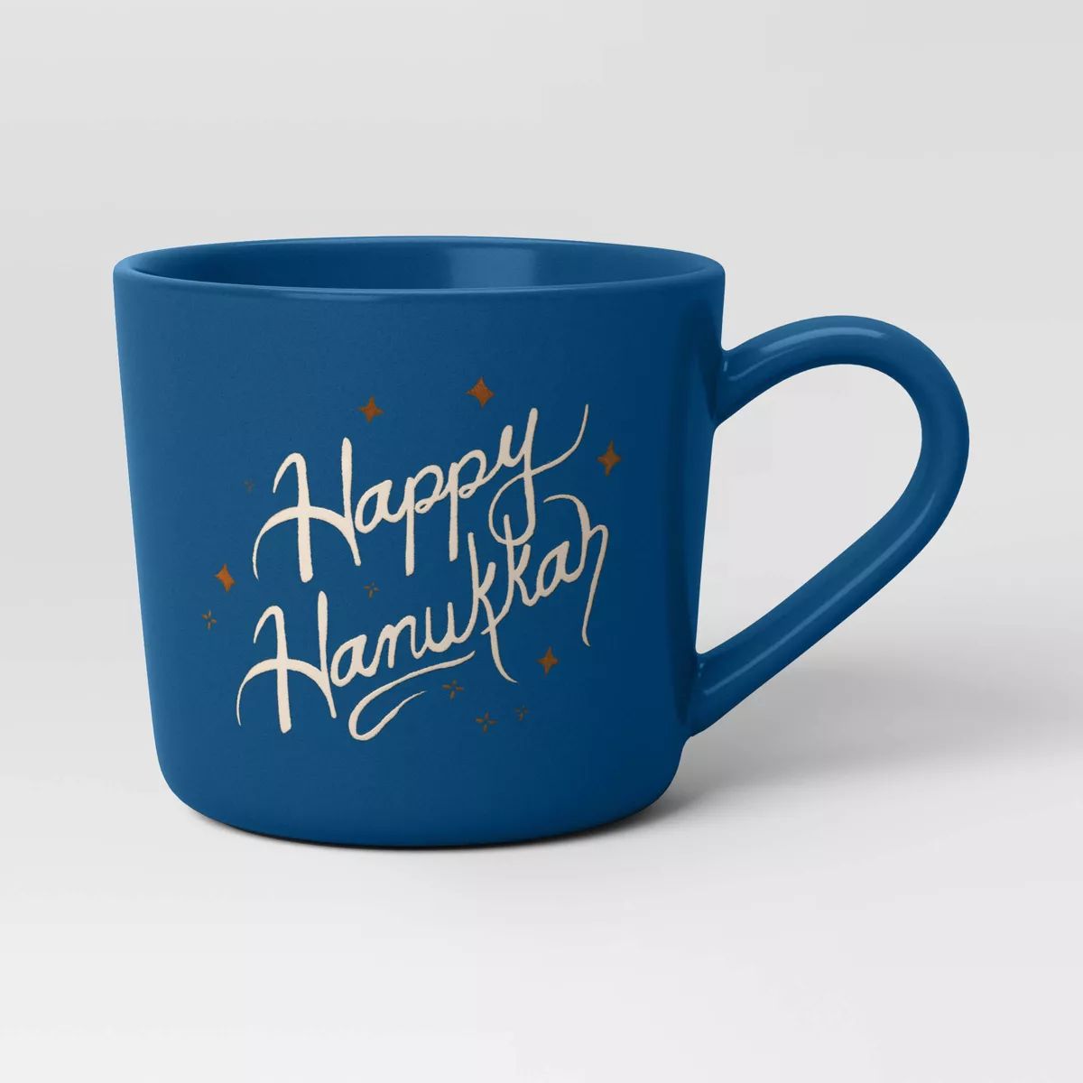 16.9oz Happy Hanukkah Mug Blue - Threshold™ | Target