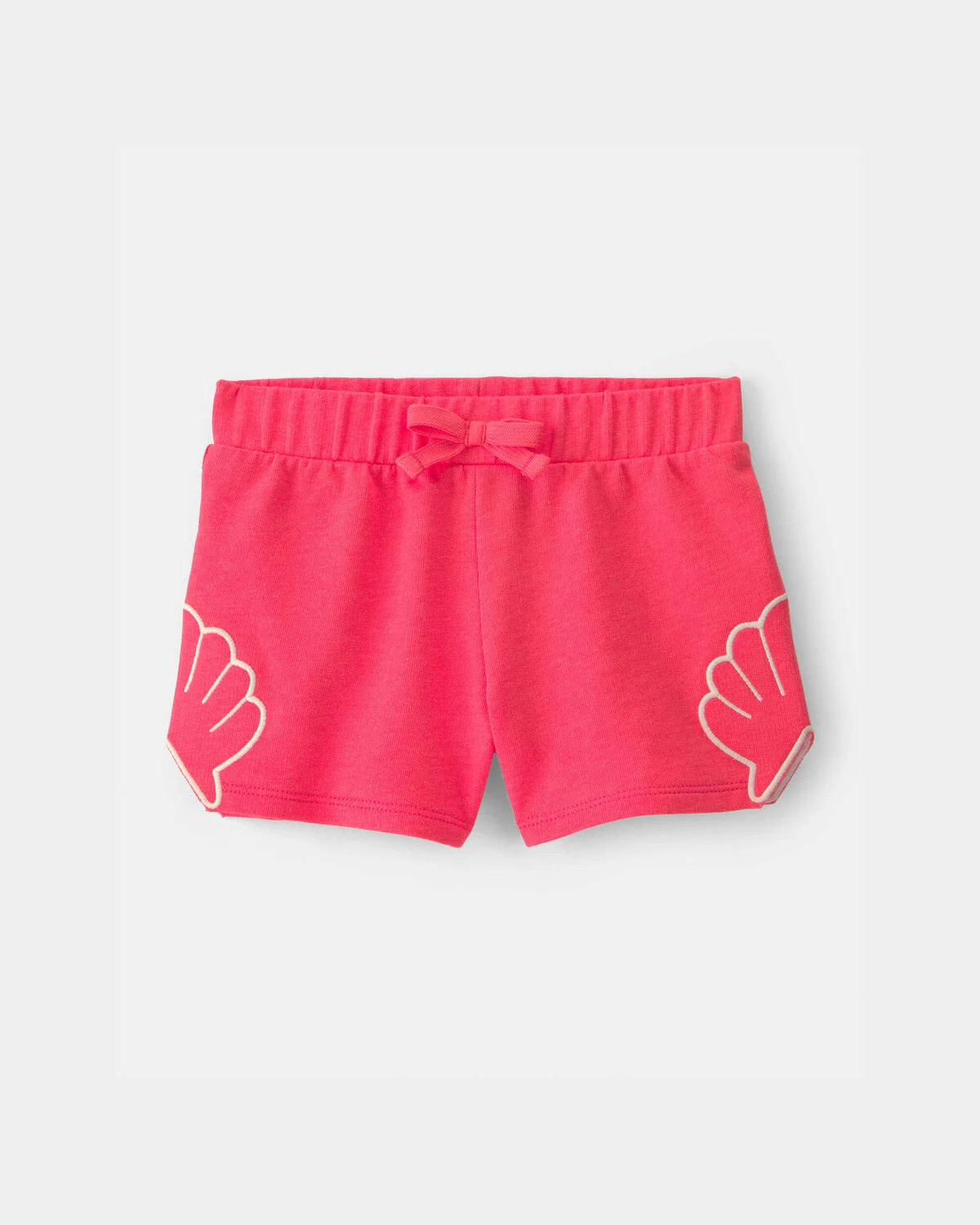 Toddler Girl Shell French Terry Shorts - Coral | Carter's | Carter's Inc