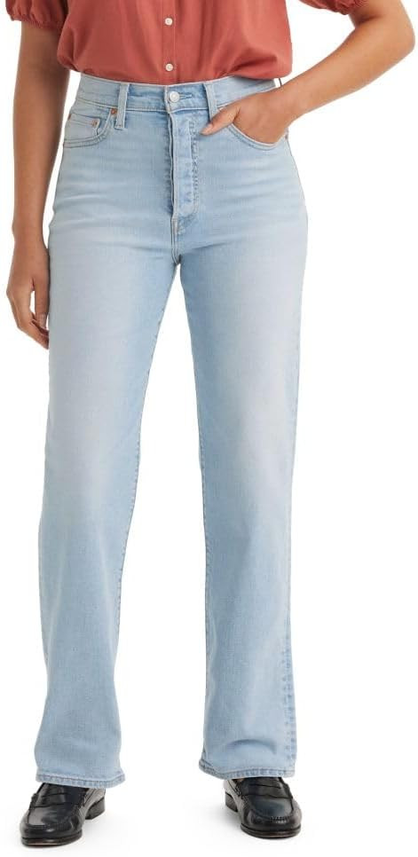 Levi's Womens Ribcage Straight Full Length Jeans | Amazon (US)