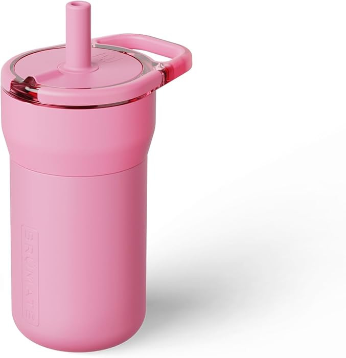 BrüMate Leap 12oz 100% Leakproof Kids Tumbler with Handle & Silicone Soft Straw | Durable Drop R... | Amazon (US)