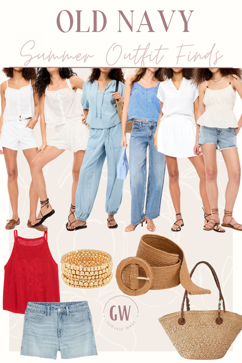 Old Navy summer outfit finds ☀️✨ So many cute pieces that are perfect for warm weather days! 

 #LTKgrwm #LTKootd #LTKBeauty