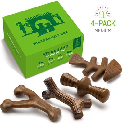 Benebone Multipack Durable Dog Chew Toy, 4 count | Chewy