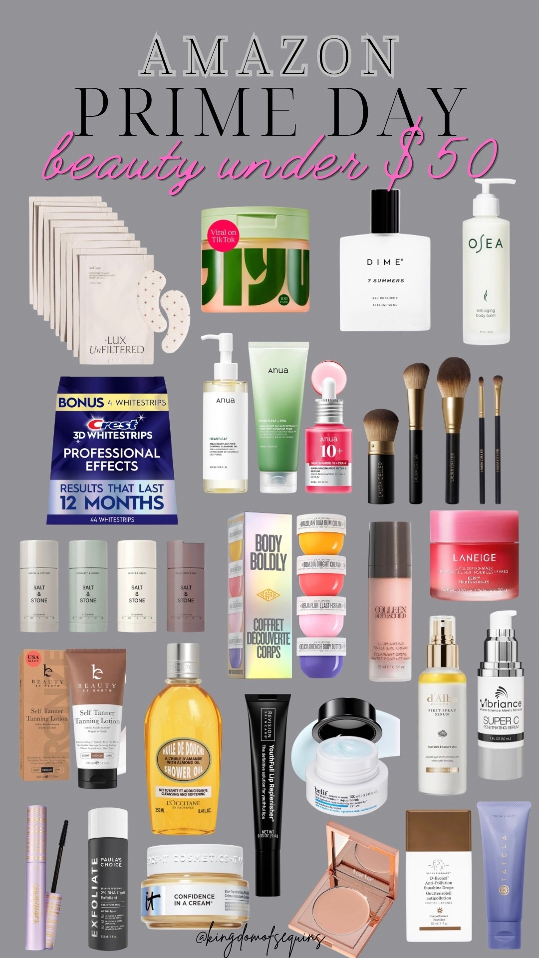Top beauty under $50 during prime big deal days.