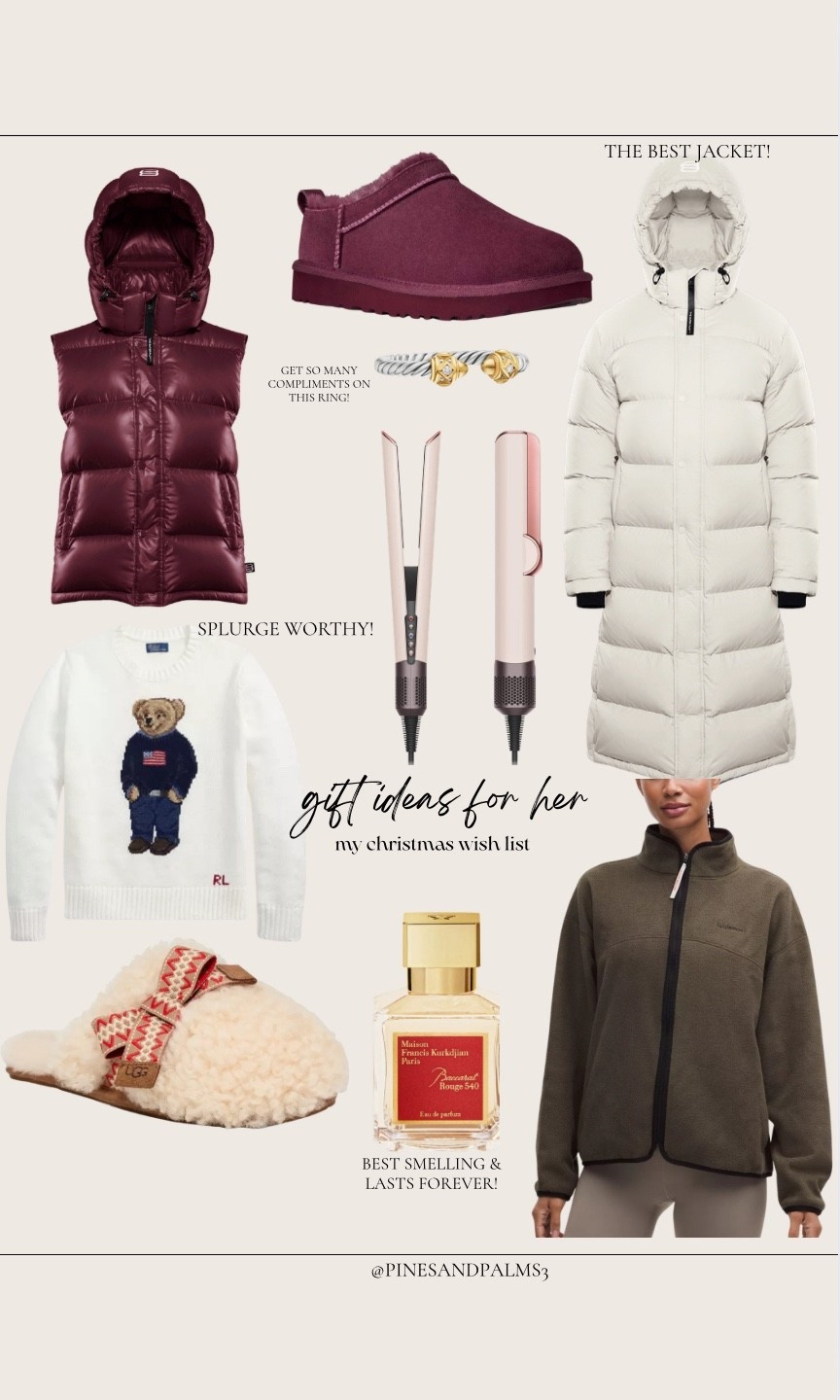 Gift ideas for her 

#LTKHoliday #LTKCyberWeek #LTKGiftGuide