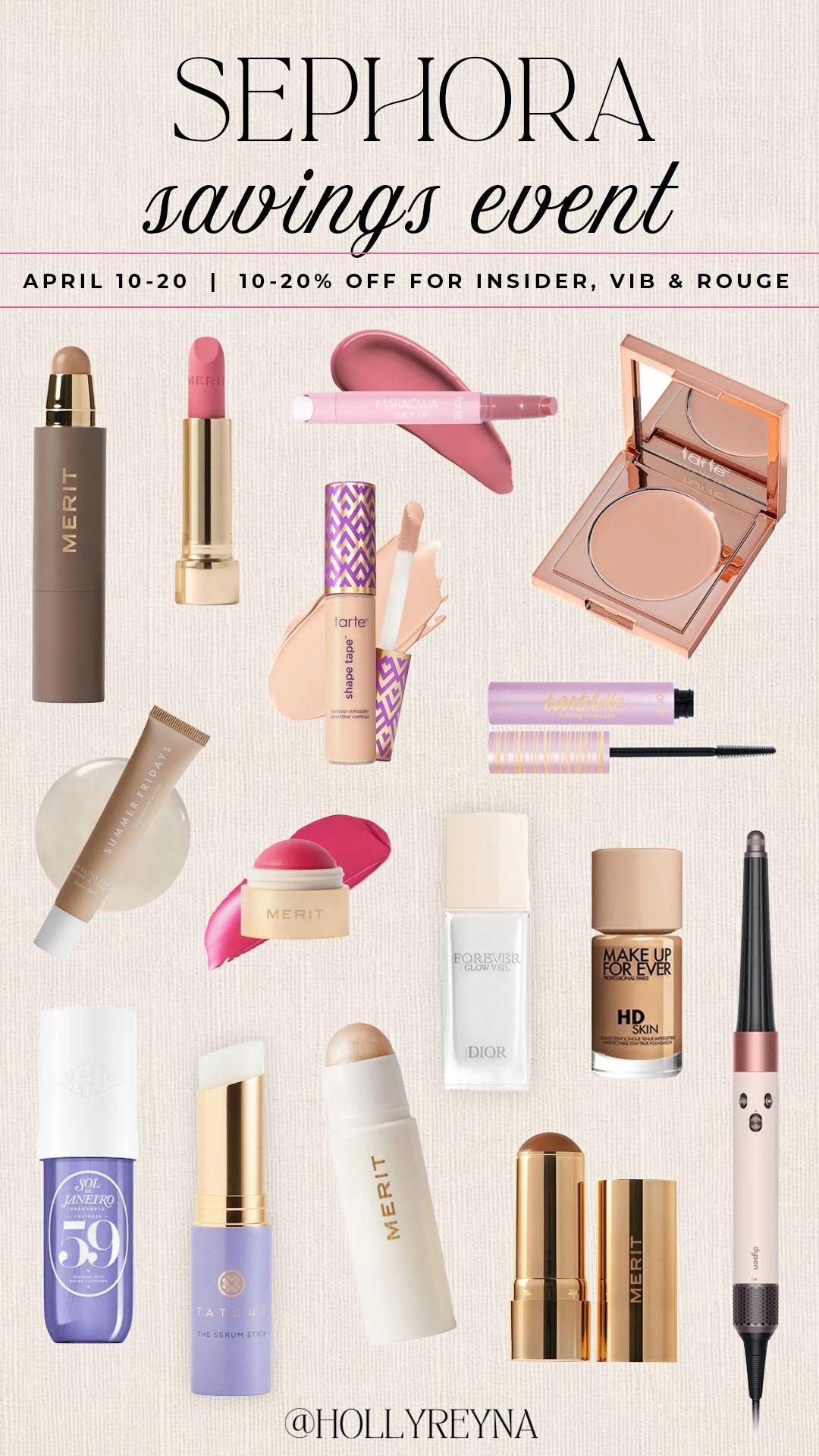 The Sephora savings event is here! 10-20% off depending on insider status now through 4/20!

#sephorasale

Sephora sale. Sephora savings event. Beauty must haves. Makeup must haves. Grwm  

#LTKBeauty #LTKSaleAlert #LTKgrwm