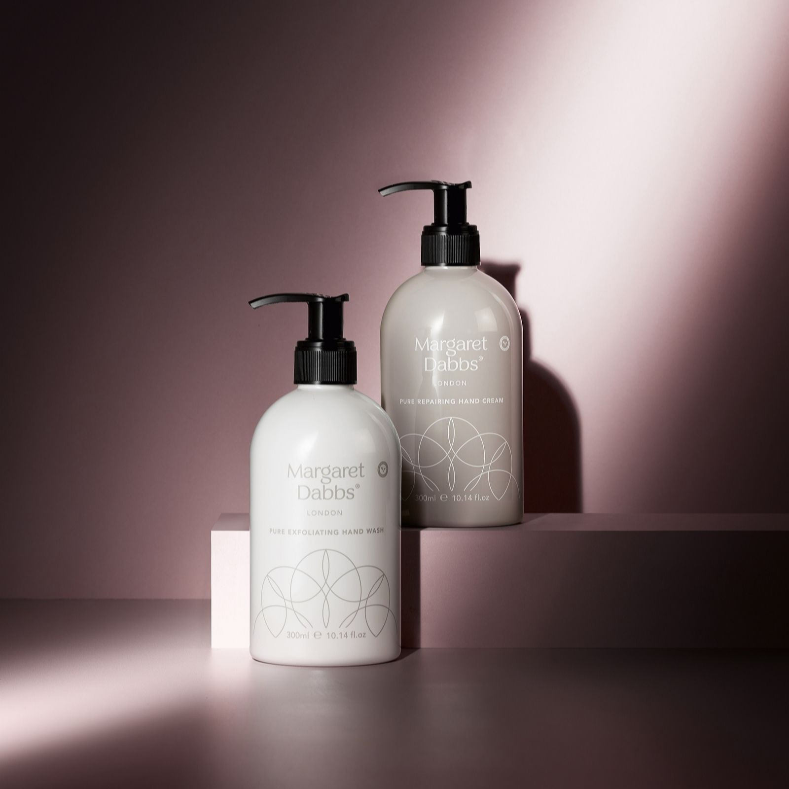 Margaret Dabbs London PURE Hand Wash & Hand Cream Set 300ml | QVC UK