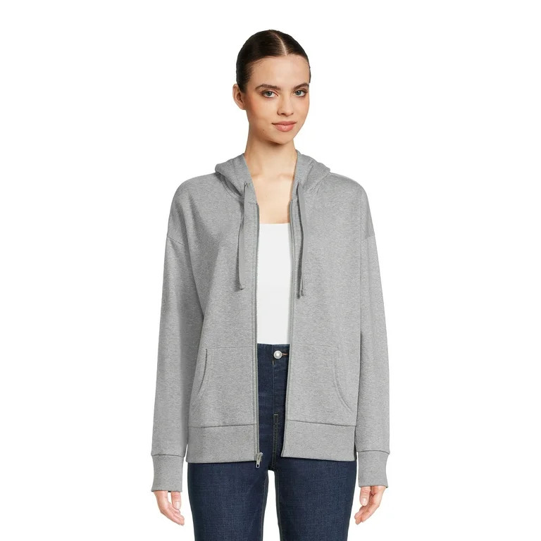 Time and Tru Women's Hoodie with Pockets, Sizes XS-XXXL | Walmart (US)