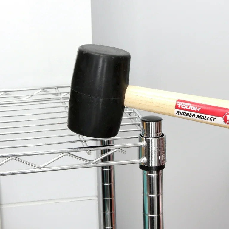 Hyper Tough 16 Ounce Rubber Mallet with Wood Handle TH70020A | Walmart (US)