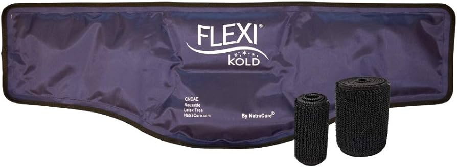FlexiKold Neck Ice Pack Wrap with Straps – Ice Packs for Injuries Reusable, Flexible Neck Pain ... | Amazon (US)