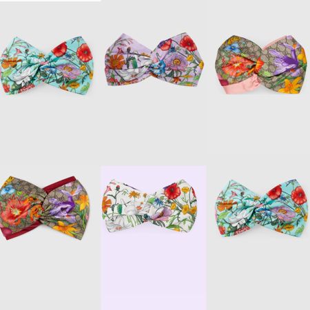 Gucci headbands/ silk knotted headbands. Gucci finds, summer finds, summer essentials. Head scarves. Headband designs. Summer Accessories. Summer must haves. 

#LTKtravel #LTKstyletip #LTKsalealert