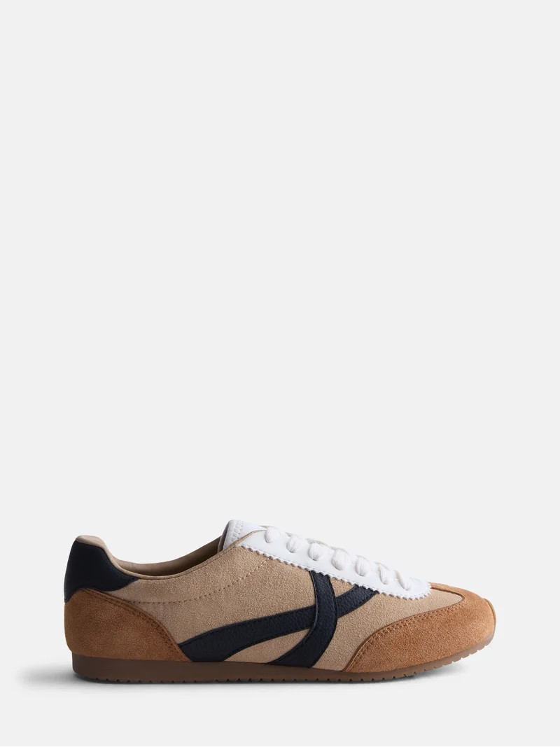 Scenario Women's Lace Up Low Profile Sneakers | Walmart (US)
