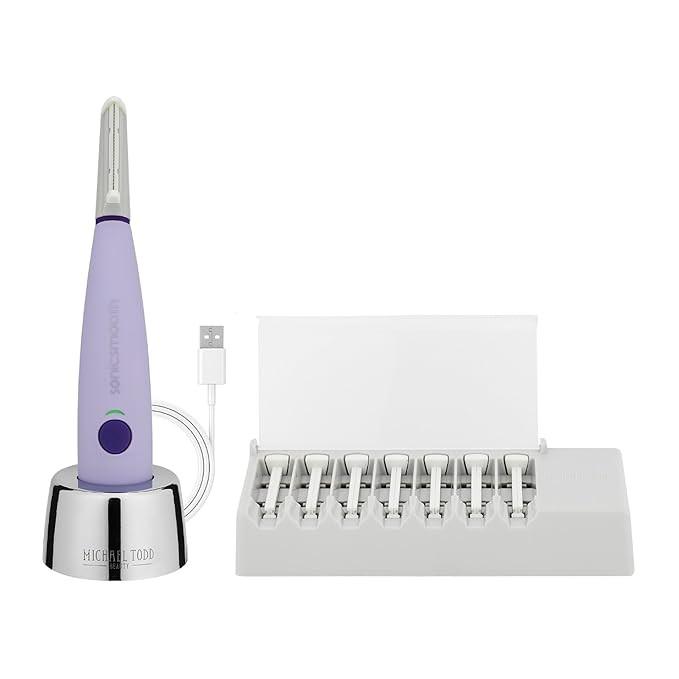 Michael Todd Beauty - Sonicsmooth – Sonic Technology Dermaplaning Tool - 2 in 1 Women’s Facia... | Amazon (US)