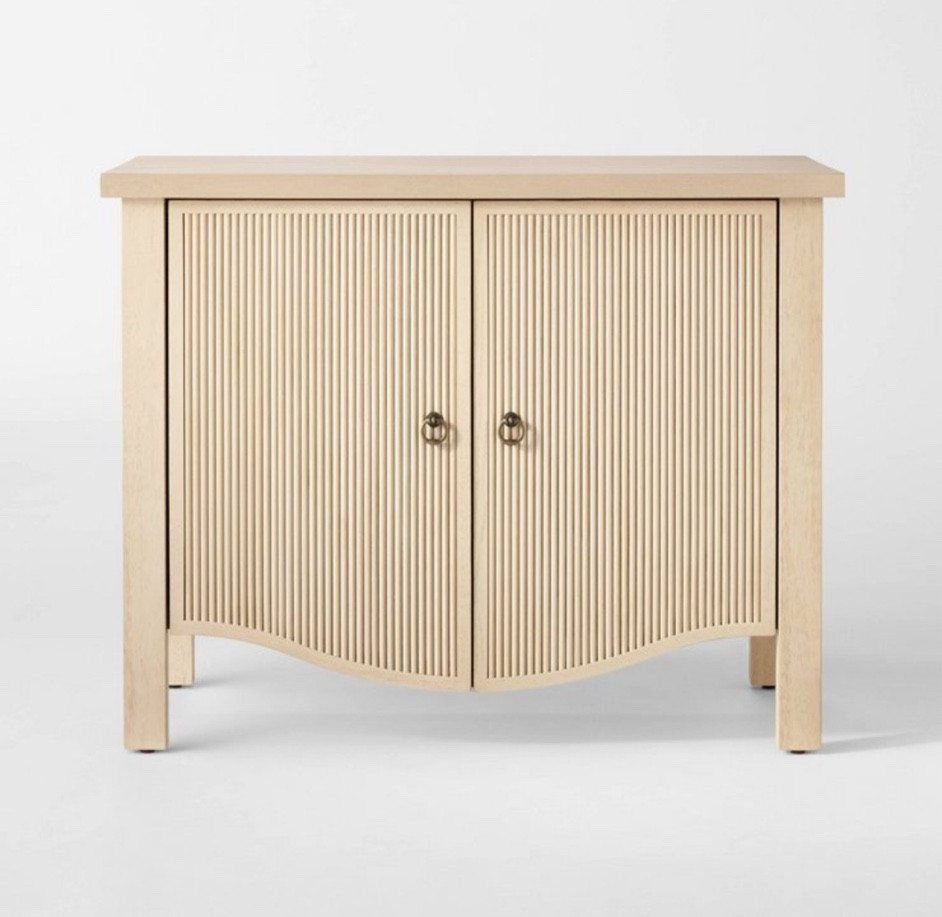 Fluted accent cabinet from Target 

Spring wreaths, other decor, and refresh items at target 

Studio McGee, threshold, Spring, spring refresh, home, spring home refresh, Home, target, target finds, holiday, holiday finds, home goods, Kitchen, home decor, accent, accent decor, bookshelf decor, trinket dish, candle holder, marble decor, wreaths 

#LTKHome #LTKStyleTip