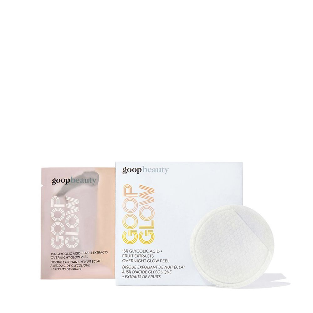 goop Beauty 15% Glycolic Acid Overnight Glow Peel - 4-Pack | goop | goop