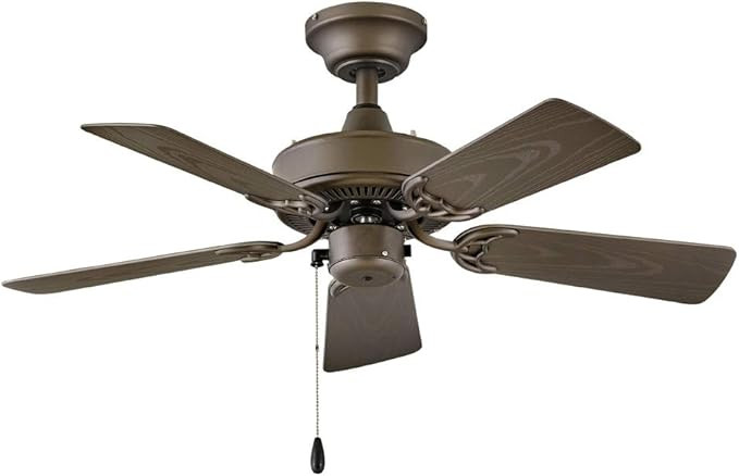 Hinkley Cabana 36" Small Outdoor Ceiling Fan No Light - Wet Rated Outdoor Ceiling Fans for Patios... | Amazon (US)