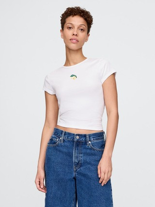 Cropped Graphic T-Shirt | Gap (US)