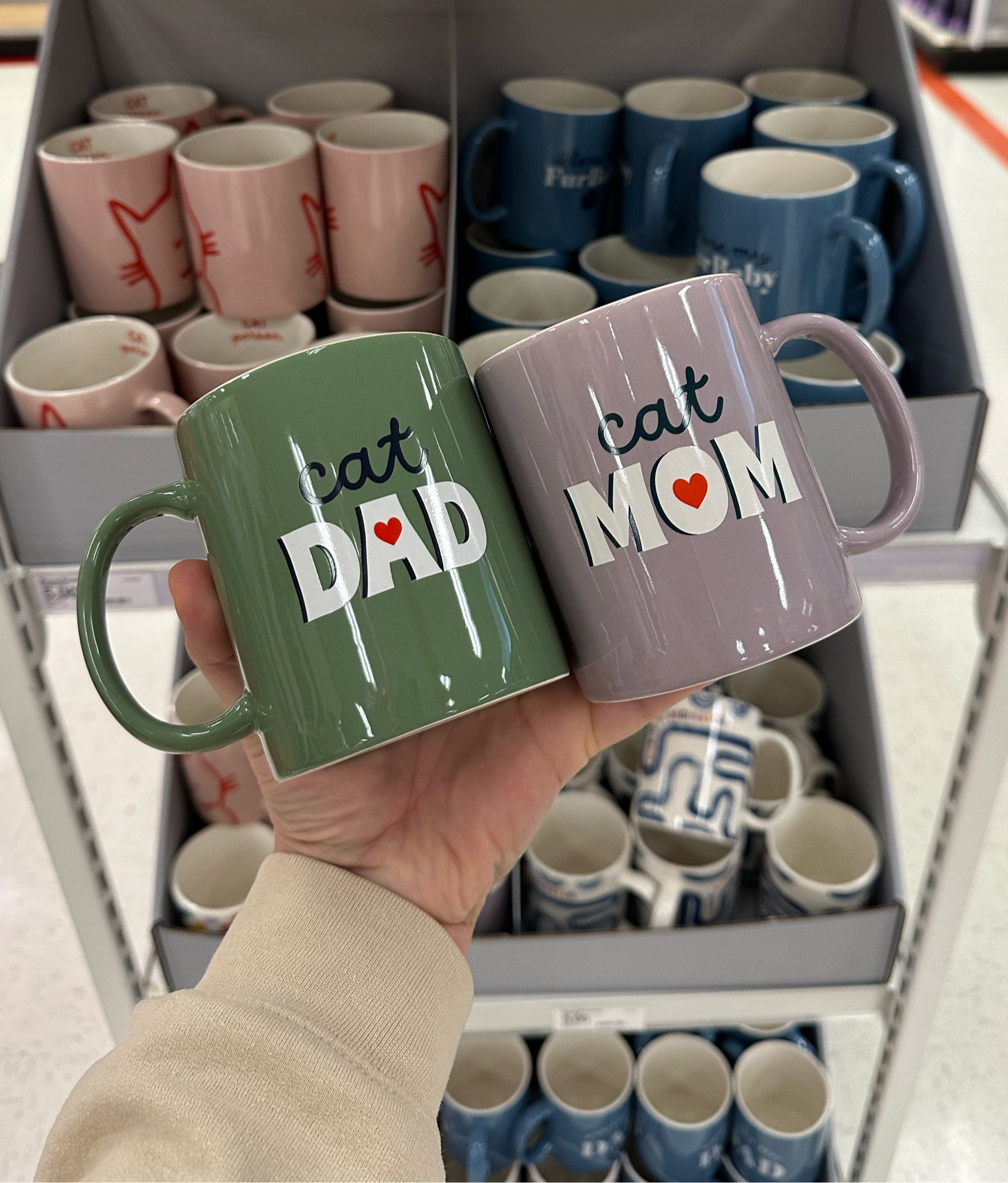 Found adorable cat dad/cat mom mugs for $5.00

#LTKHoliday #LTKSeasonal #LTKGiftGuide