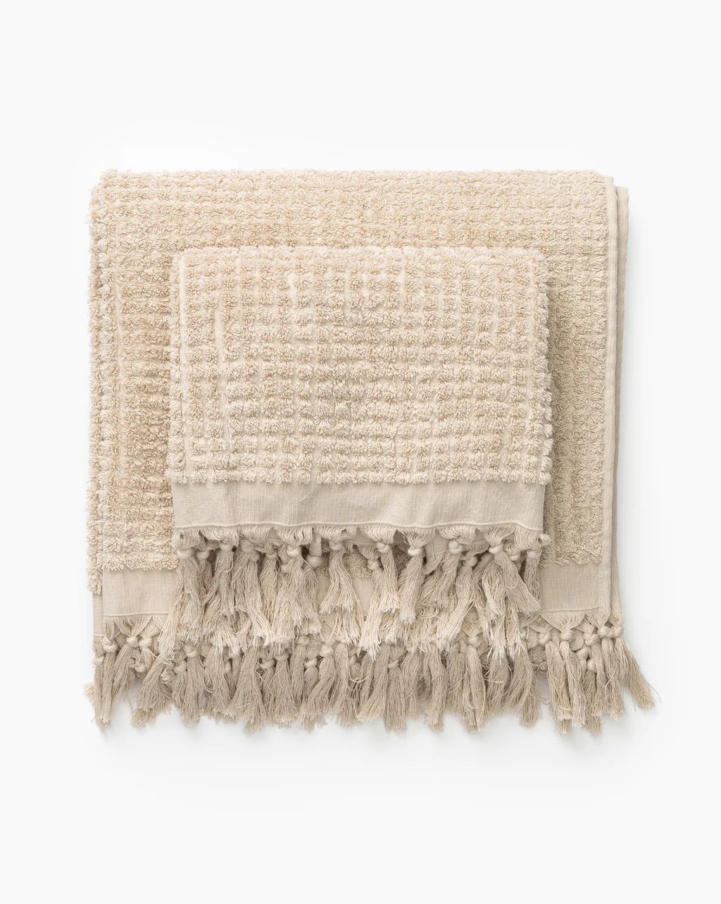 Una Tan Fringe Bath Collection | McGee & Co.