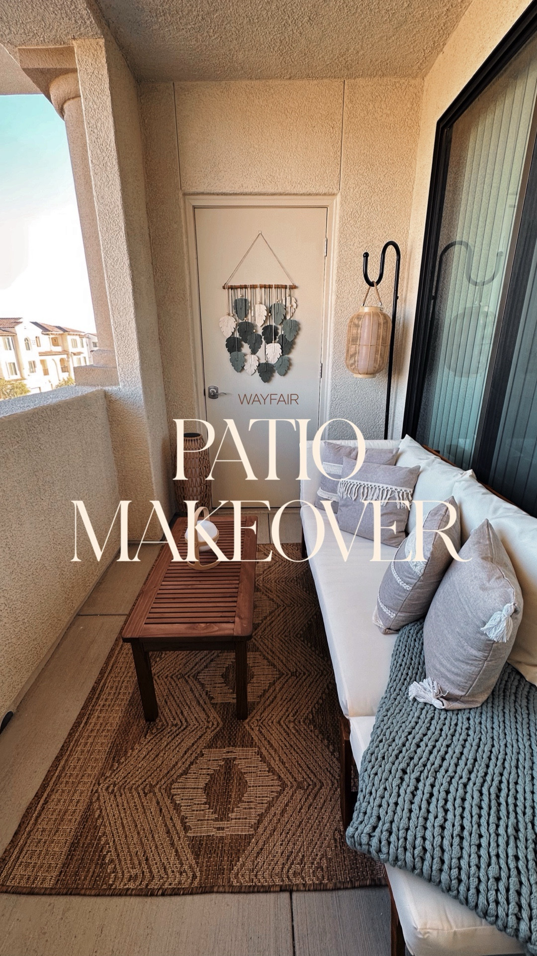 Our patio glow-up is COMPLETE and I can’t get over it ✨ It used to be a dusty little corner we ignored, but with a little cleaning and some beautiful Wayfair pieces, it now feels like a fresh, cozy extension of our home. Truly obsessed! 

#LTKHome