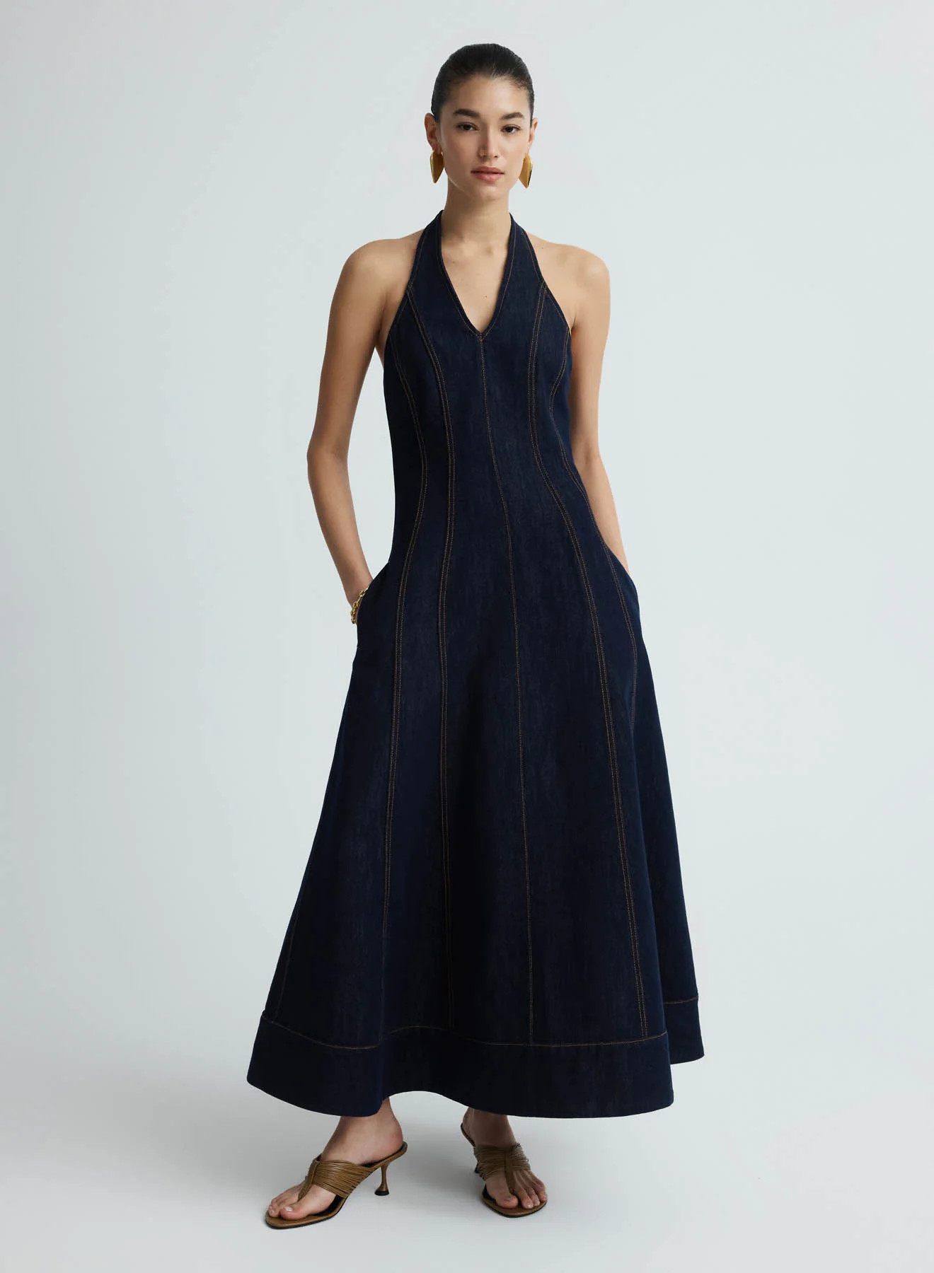 KNOX DRESS (DARK INDIGO) | Anna Quan (Global)