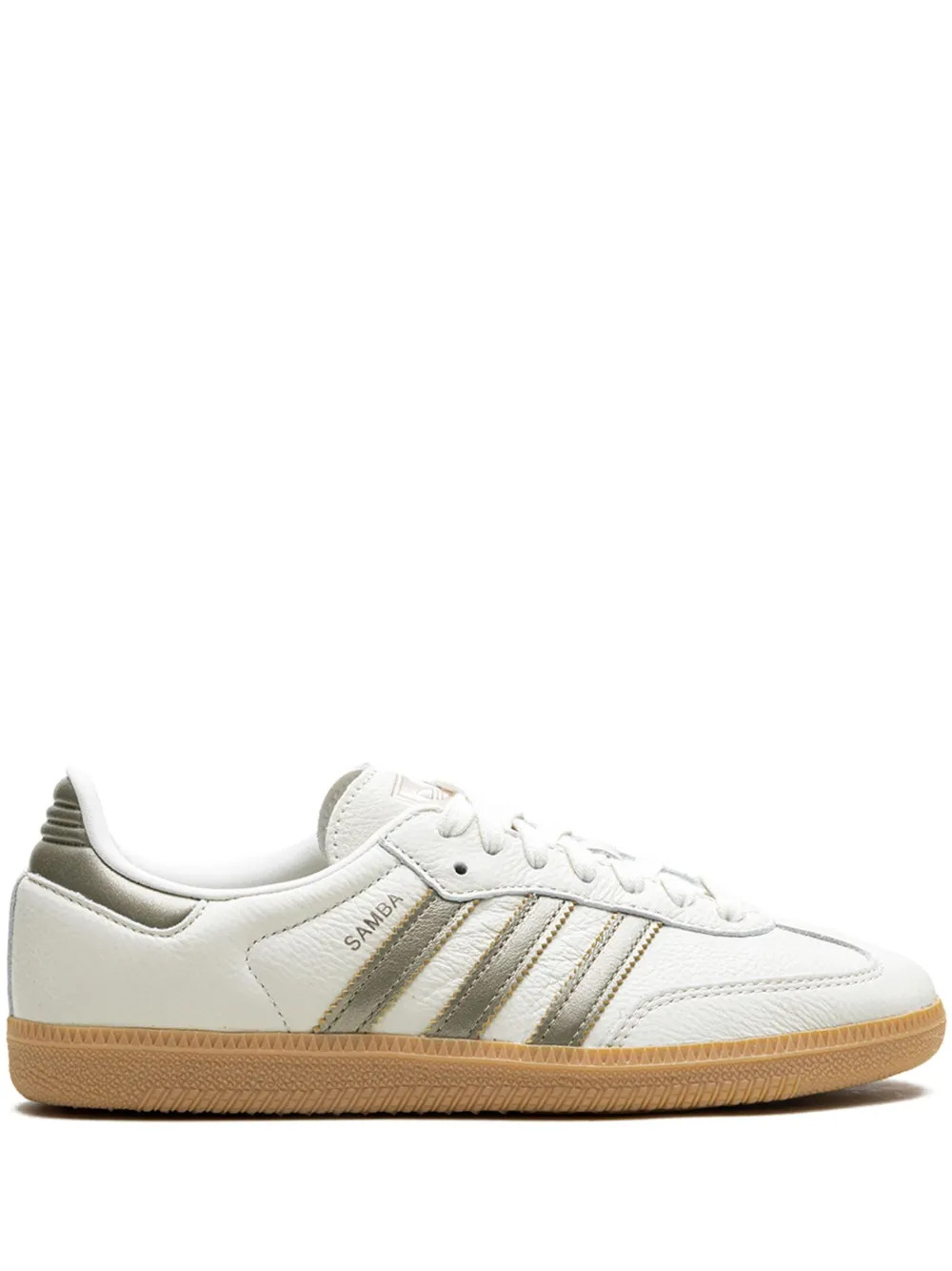 Adidas Samba OG "Cyber Metallic" Sneakers | White | FARFETCH | Farfetch Global