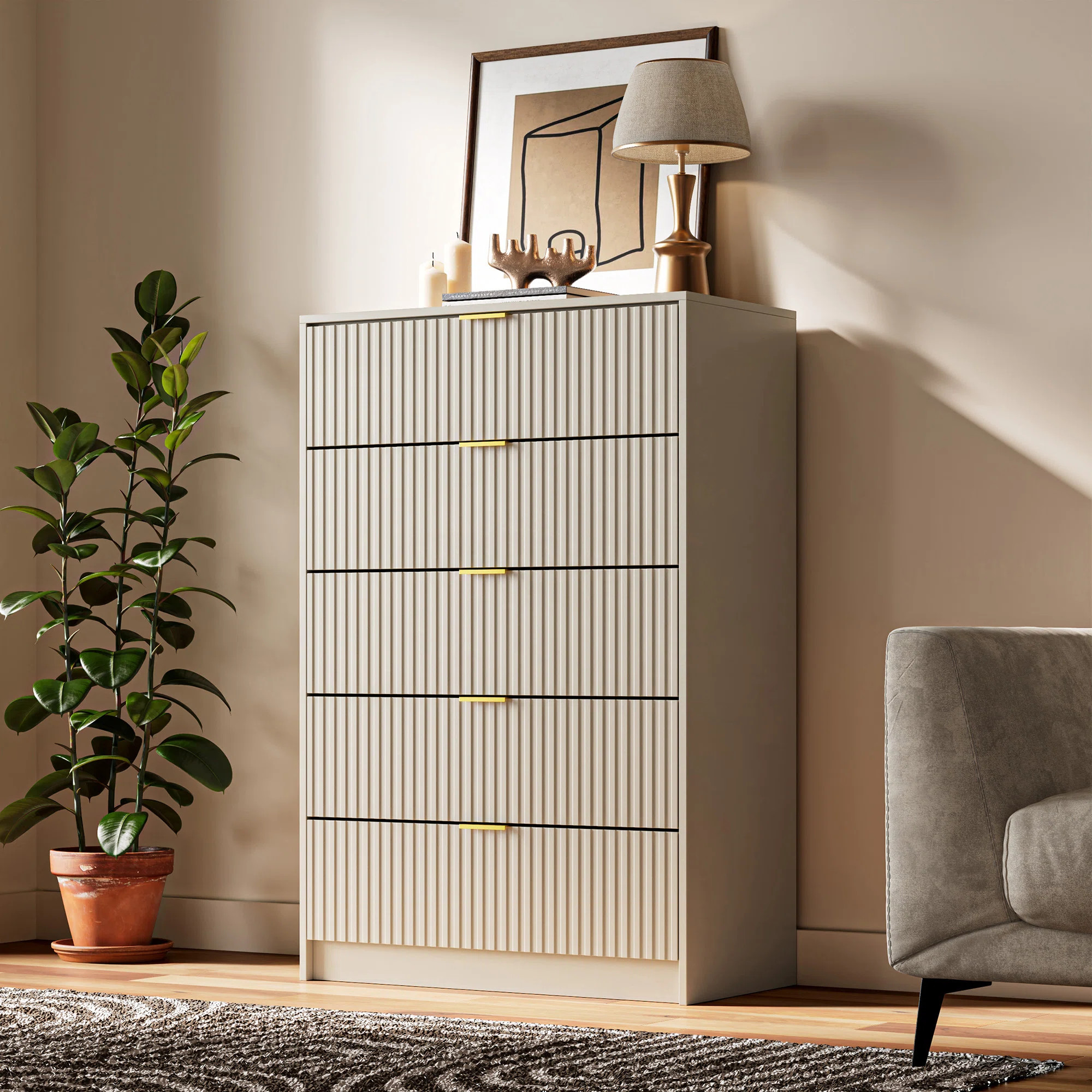 5 - Drawer Dresser, 47.2" H | Wayfair North America