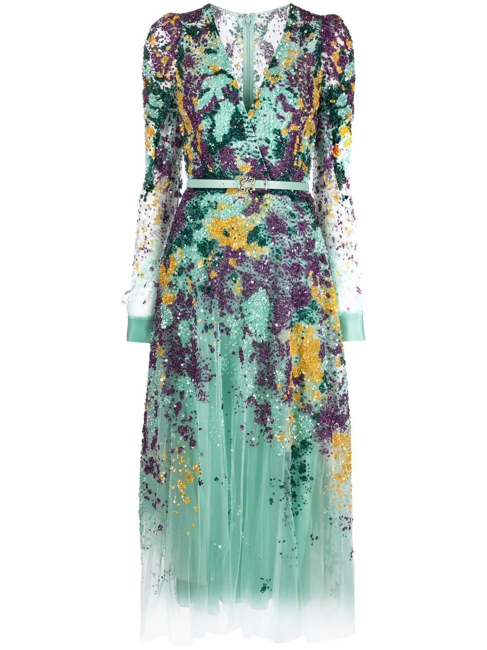 Elie Saab sequin-embellished Evening Dress  - Farfetch | Farfetch Global