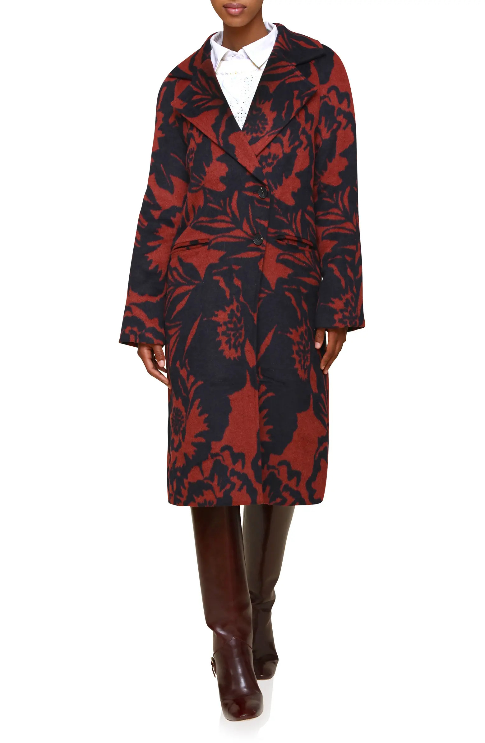 Avec Les Filles Walker Raglan Coat | Nordstrom | Nordstrom