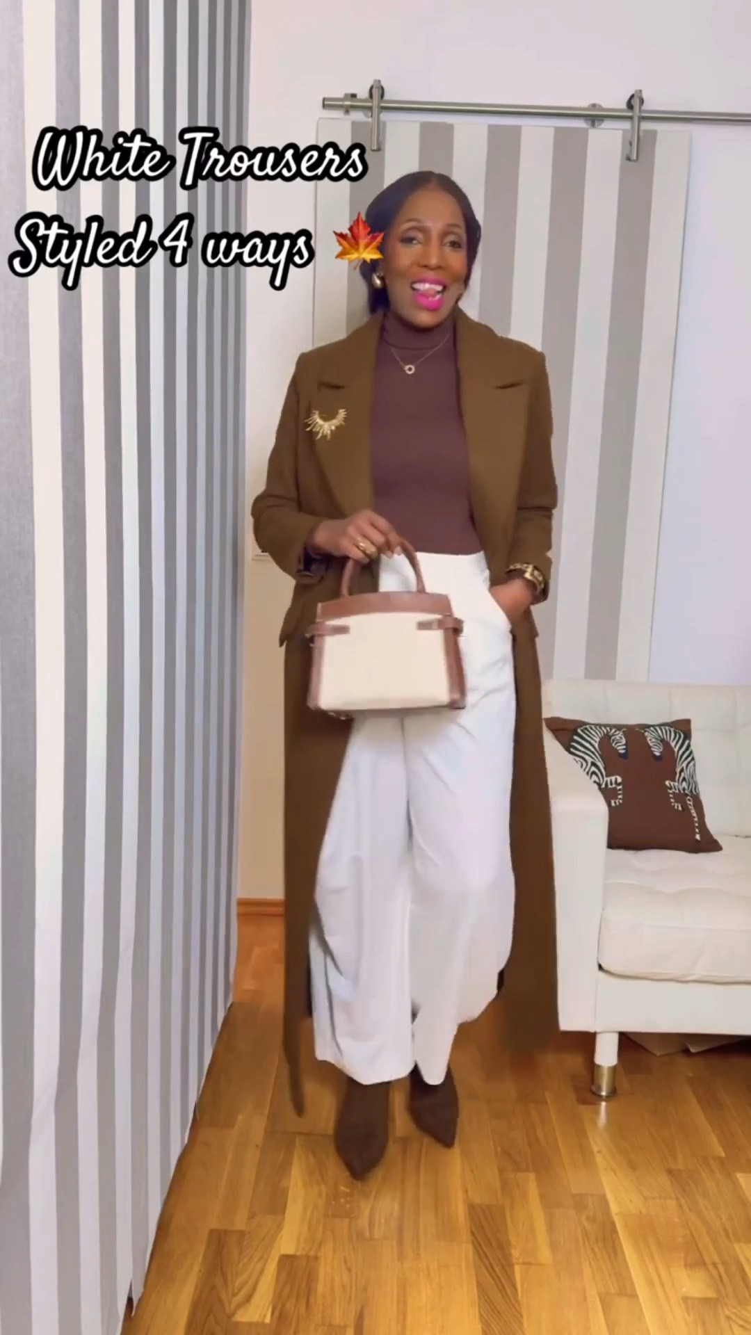 Styling White trousers for winterr

#LTKworkwear #LTKeurope #LTKstyletip