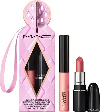 MAC Cosmetics Cosmic Kiss Mini Lip Gloss & Lipstick Gift Set $31 Value | Nordstrom | Nordstrom