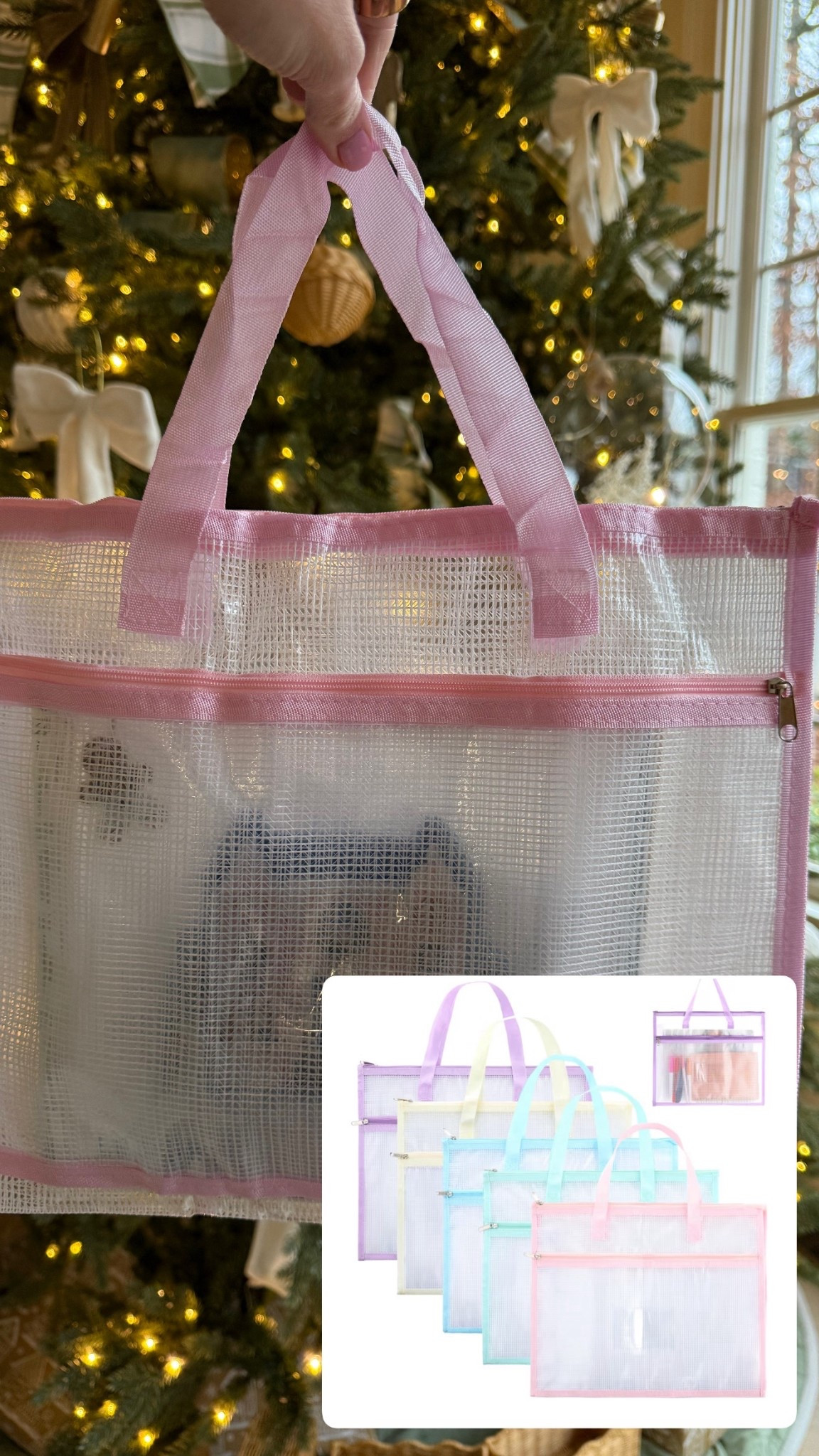 Needlepoint girlies - you need these project bags! They come in a pack of 5 and come in these pretty pastel colors. They have two functional zippers to separate your threads/tools and canvas. Under $20 and could make a great small gift or stocking stuffer!

Needlepoint, needlepoint canvas, needlepoint accessories, needlepoint bag, craft bag, needlepoint must haves, stocking stuffers, pastel craft bags, wip Wednesday, ndlpt

#LTKSaleAlert #LTKHoliday #LTKGiftGuide