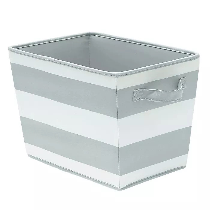Striped Fabric Toy Storage Bin - Pillowfort™ | Target