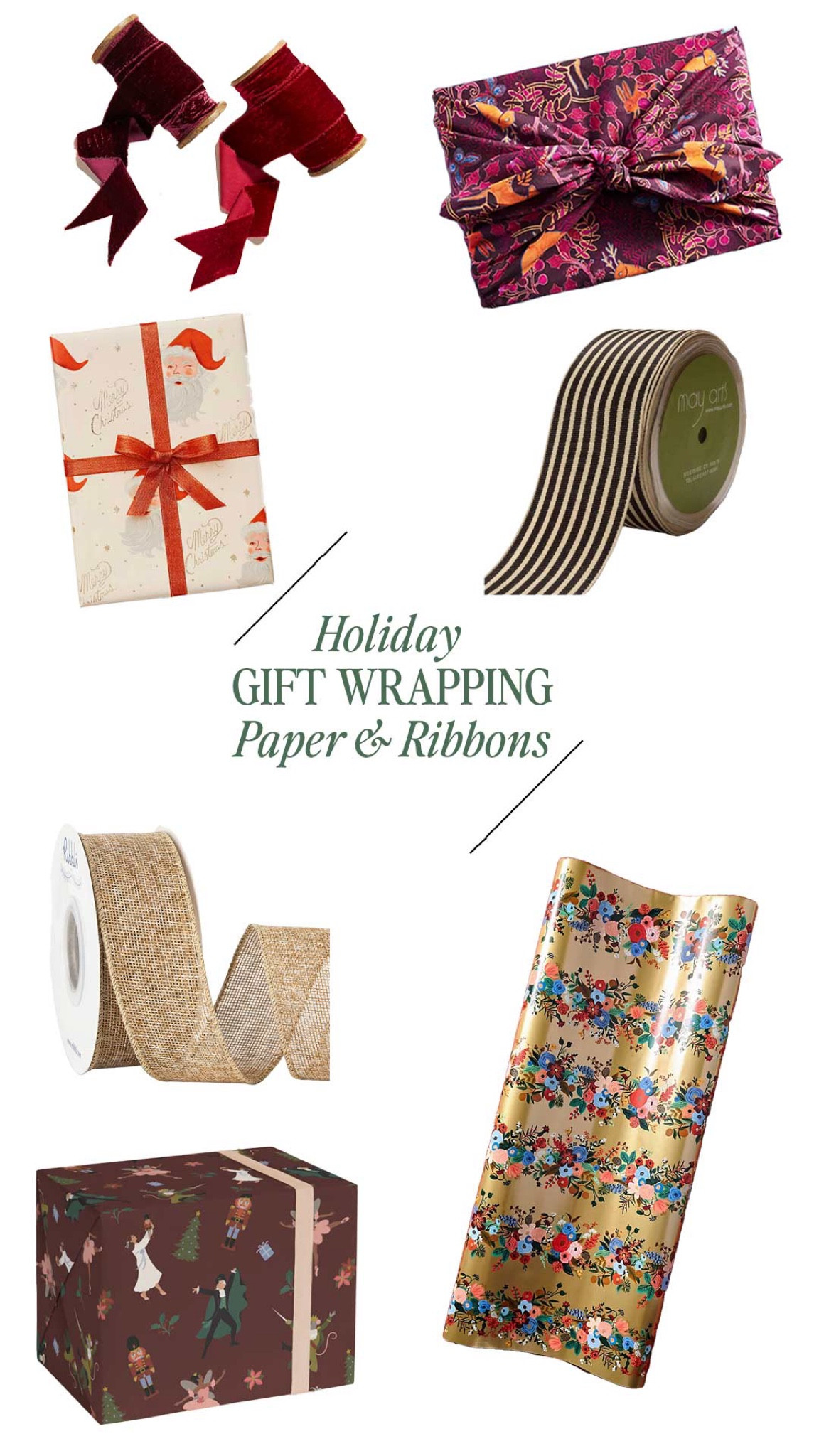Holiday Gift Wrapping & Ribbon Favorites 🎄

#LTKSeasonal #LTKHoliday #LTKhome