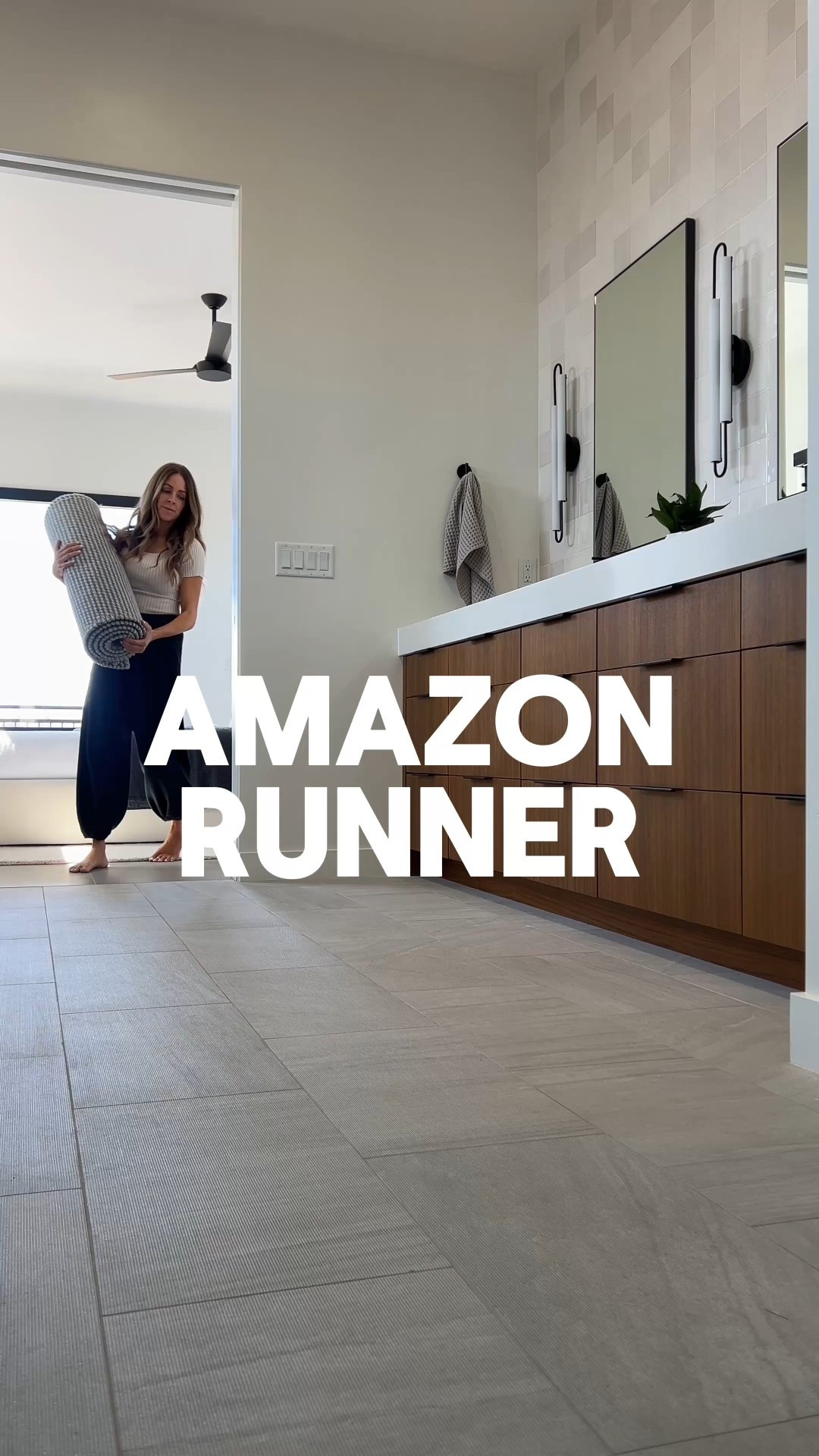 this amazon runner completely elevated our bathroom. it’s such an easy switch that made the whole space feel more pulled together.

Amazon home, Amazon runner, Amazon bathroom, bathroom decor, bathroom essentials 

#LTKHome