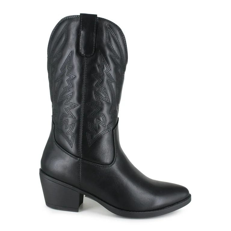 Unionbay Women's Dolly Cowboy Boots, Sizes 6-11 | Walmart (US)