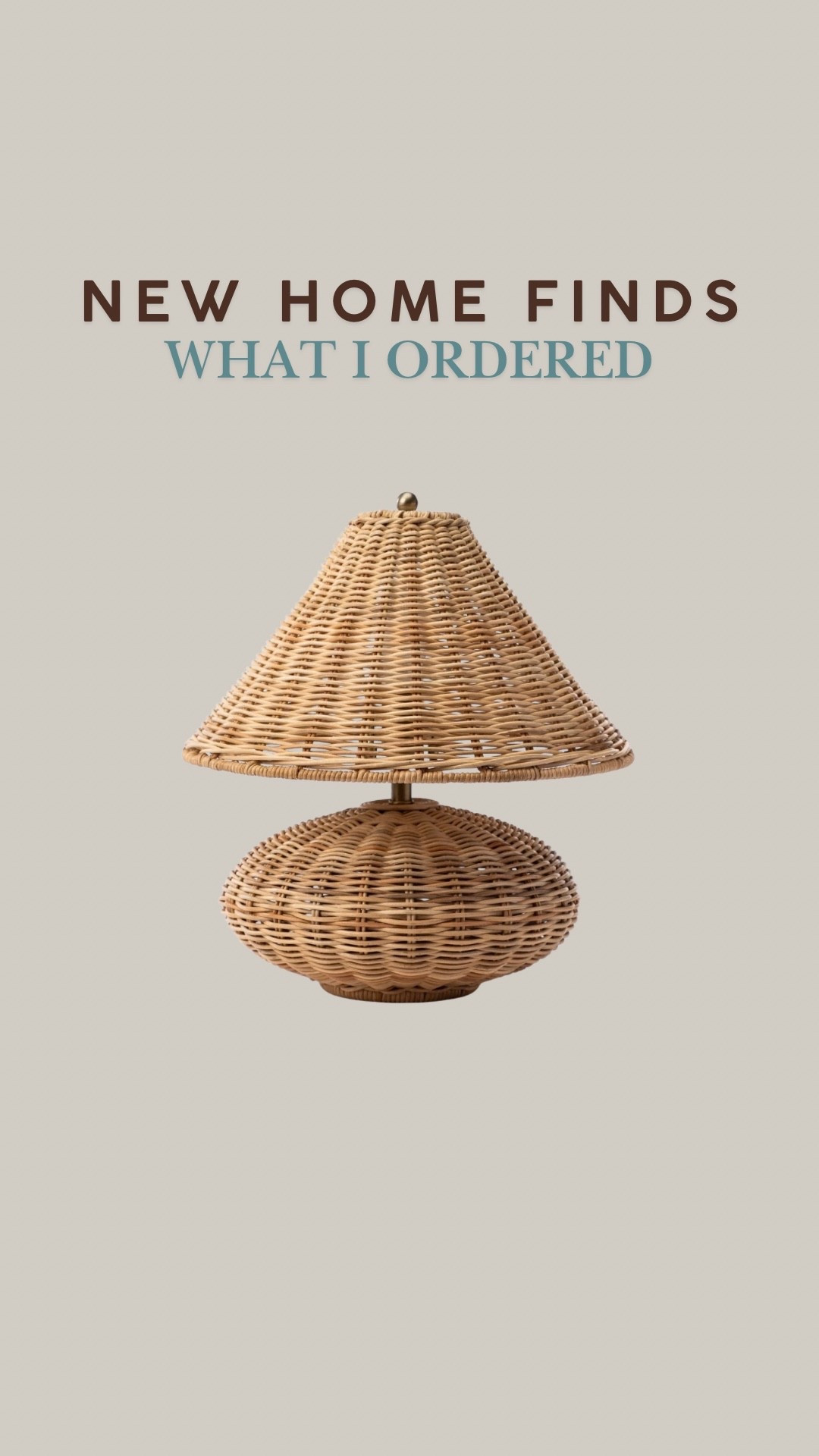 New home finds! My new lamp I ordered 

#LTKHome #LTKSaleAlert #LTKOver40