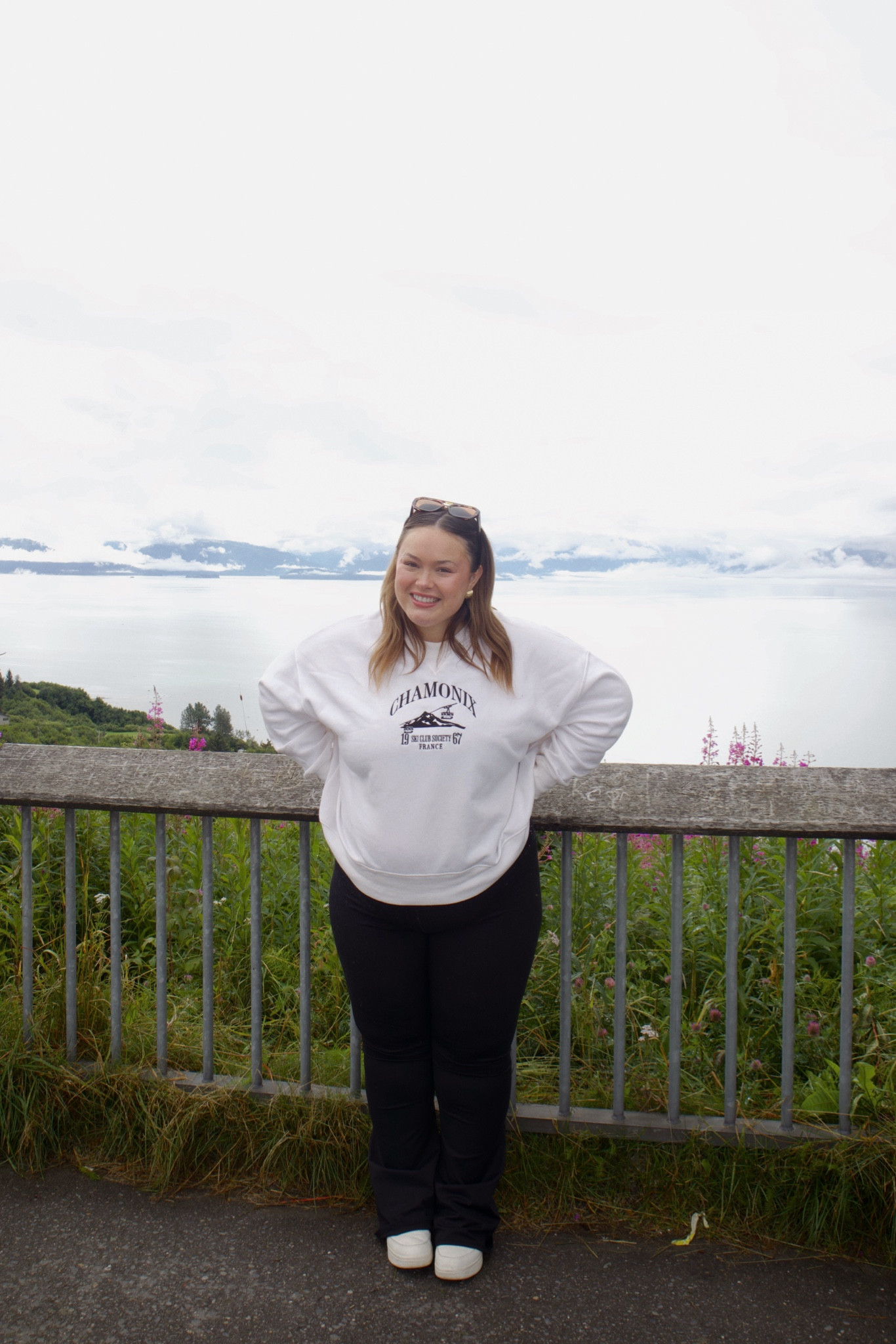 road-trip outfit for driving around Alaska! Wearing an XL in everything. 

#LTKTravel #LTKPlusSize #LTKBump