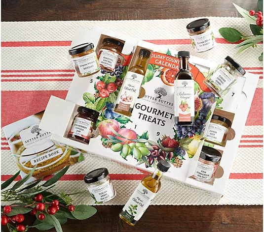 SH 11/8 Sutter Buttes Gourmet Seasoning Advent Calendar | QVC