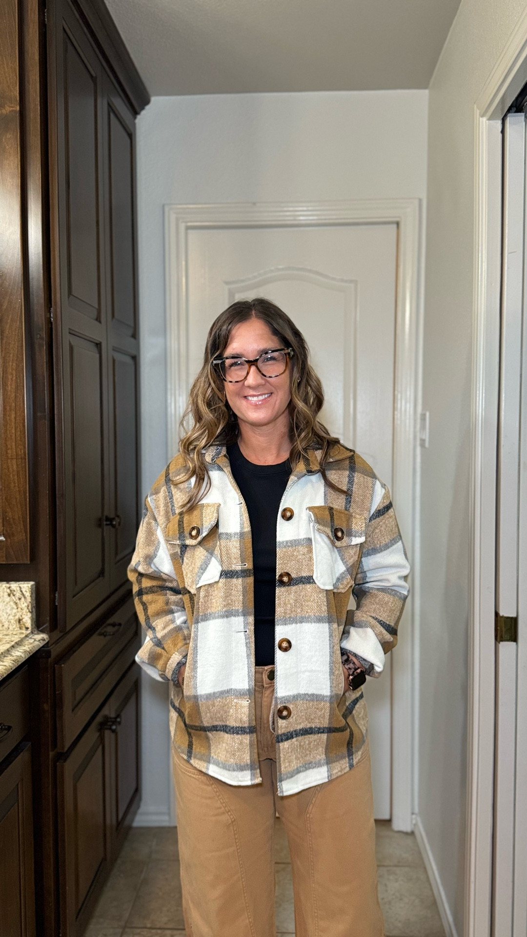 I have gotten so much wear out of these pants from @LOFT!  This cooler weather is perfect for a shacket! 🙌🏻 #falloutfit #petitefashion #shacket #workstyle

#LTKOver40 #LTKWorkwear #LTKPetite