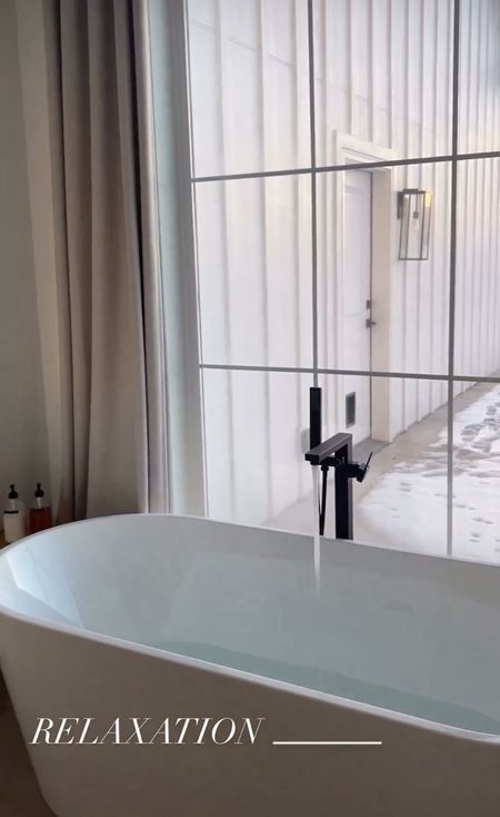 Relaxing bath — tub, faucet & items all linked


#LTKfamily #LTKhome #LTKstyletip