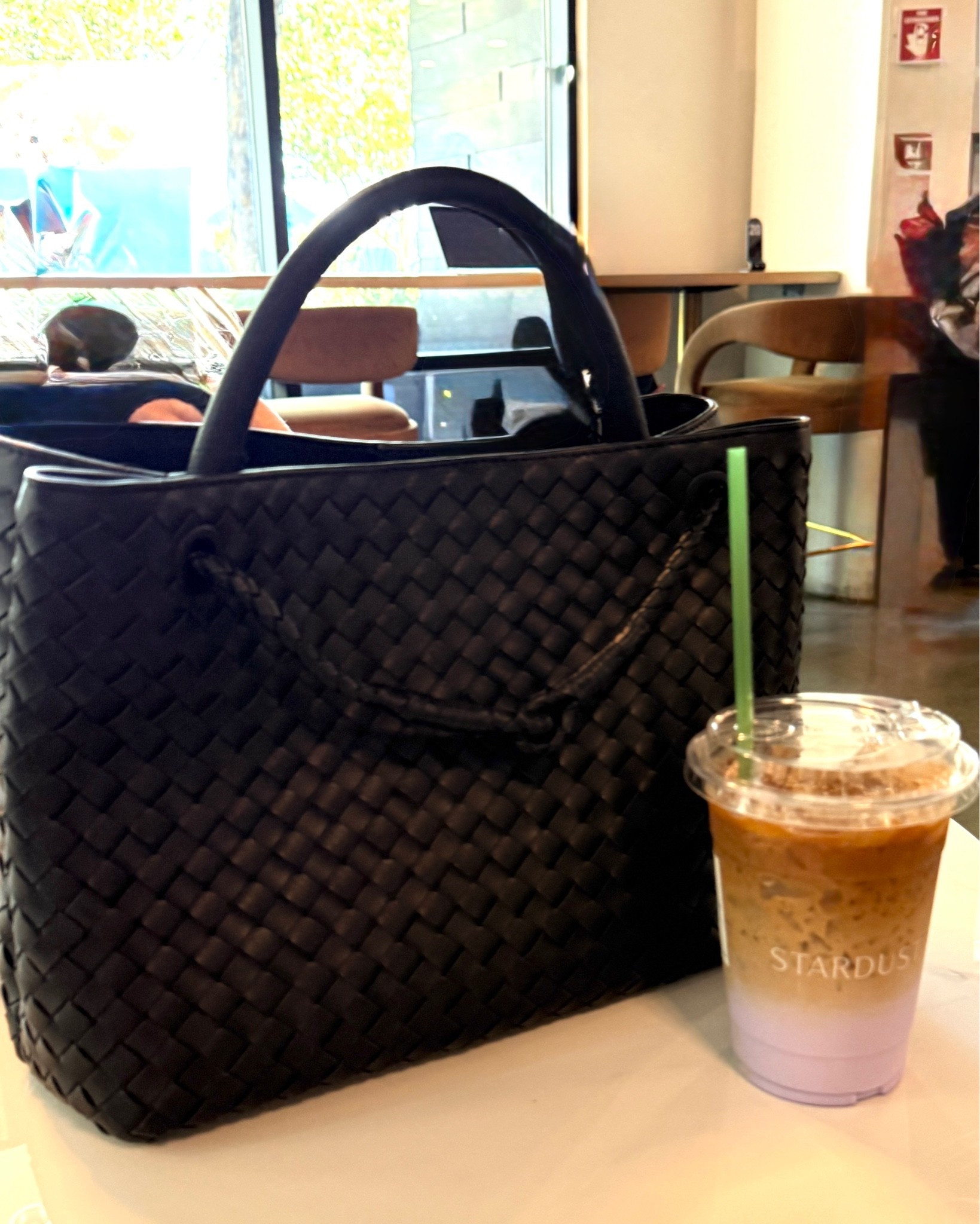The bag that looks and feels expensive, but it’s affordable! #handbag #purse #satchel #wovenleather #coffeetime

#LTKdayinmylife #LTKselfcare