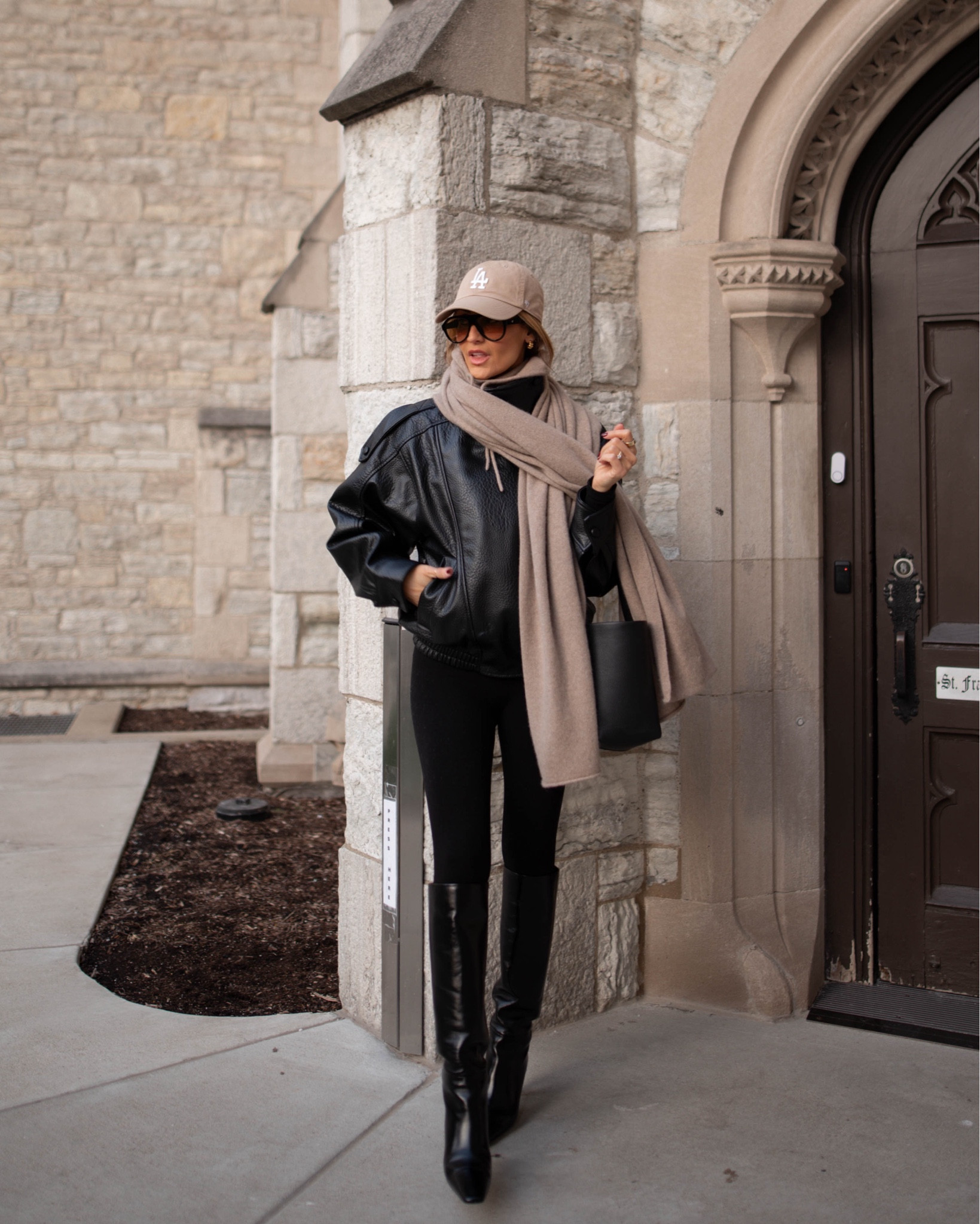 Base layer legging outfit - jacket xs runs oversized- leggings and sweater run tts 

#LTKOver40 #LTKootd #LTKSeasonal